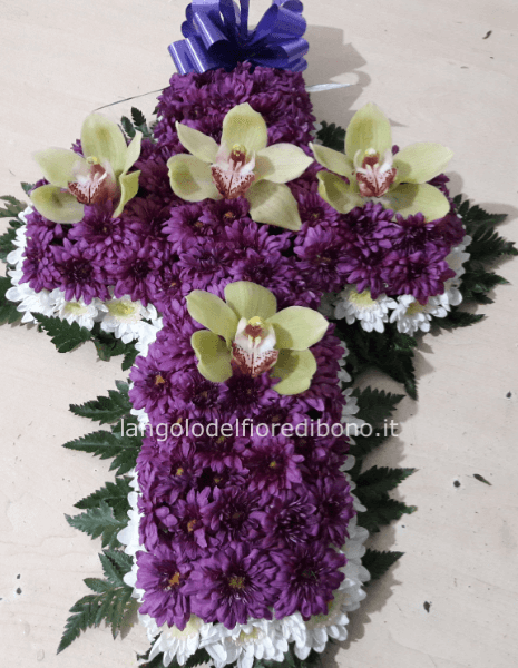 Croce funebre 50X35
