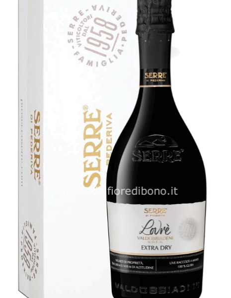 VALDOBBIADENE PROSECCO DOCG EXTRA DRY "LOVRE´" 0,75L IN ASTUCCIO 