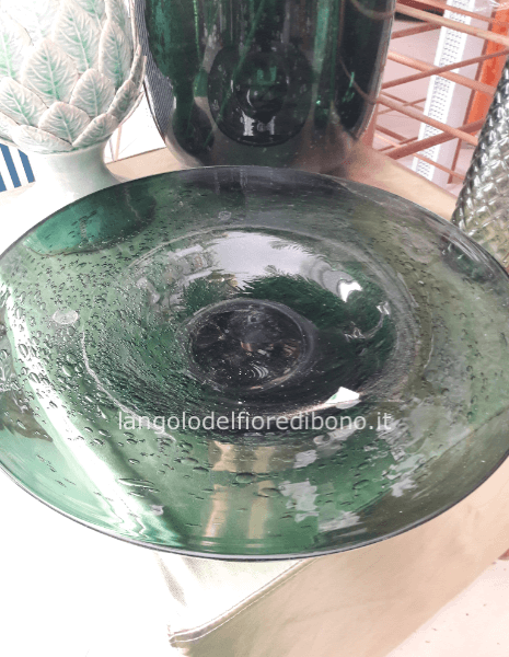 centro tavola ikigai verde