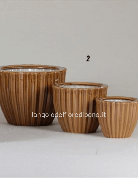 CACHEPOT CERAMICA 15 X 14 H